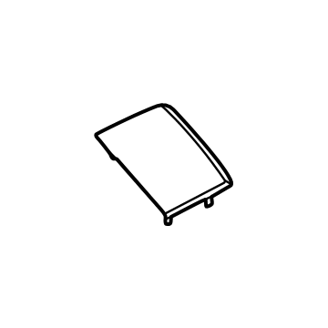 Hyundai 84726-R6000-NNB GRILLE-SPEAKER,RH 84726-R6000-NNB Hyundai GRILLE-SPEAKER,RH Illustration 1 of 1