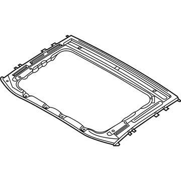 67115-S8100 Hyundai Ring Assembly-SUNROOF REINF Illustration 1 of 1