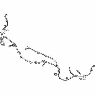 Hyundai 91895-L5040 Front Bumper Wiring Harness 91895-L5040 Hyundai Front Bumper Wiring Harness Illustration 1 of 1
