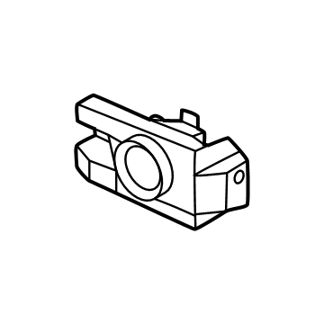 Hyundai 86582-L1500 HOLDER-FR ULTRASONIC INR,LH 86582-L1500 Hyundai HOLDER-FR ULTRASONIC INR,LH Illustration 1 of 1