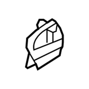 Hyundai 83740-3S000-RAS Handle-Rear Door,RH 83740-3S000-RAS Hyundai Handle-Rear Door,RH Illustration 1 of 1