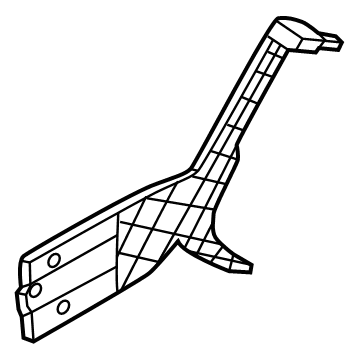 Hyundai 83482-CW000 RETAINER-RR Dr Latch RH 83482-CW000 Hyundai RETAINER-RR Dr Latch RH Illustration 1 of 1