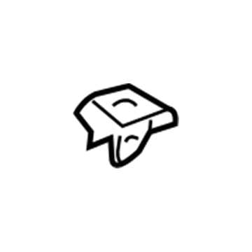 89391-0W500-HZ Hyundai Lever-2nd Seat Back Recliner Illustration 1 of 1