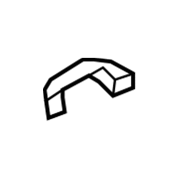 Hyundai 85340-3K001-V2 Front Roof Assist Handle Assembly 85340-3K001-V2 Hyundai Front Roof Assist Handle Assembly Illustration 1 of 1