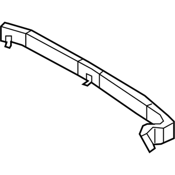 Hyundai 97940-2B000 Duct Assembly-Rear A/C,LH "NO.1" 97940-2B000 Hyundai Duct Assembly-Rear A/C,LH "NO.1" Illustration 1 of 1