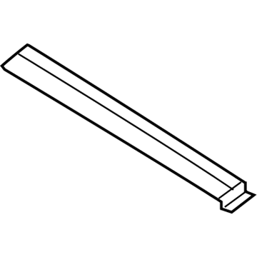 67120-2B000 Hyundai Rail Assembly-Roof Center Illustration 1 of 1