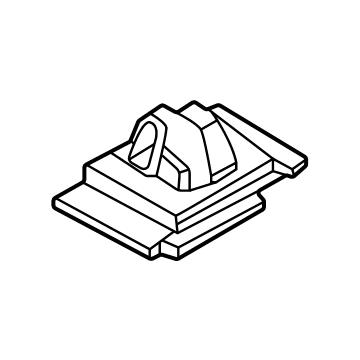 87758-GI000 Hyundai CLIP-SIDE SILL MOULDING MTG Illustration 1 of 1