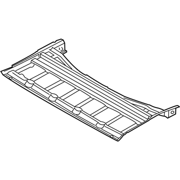 65513-D2000 Hyundai Rear Floor Panel Assembly Illustration 1 of 1