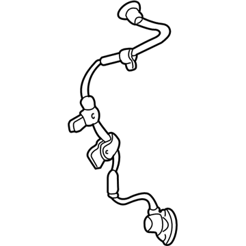1999 Hyundai Accent ABS Sensor - 95671-25200