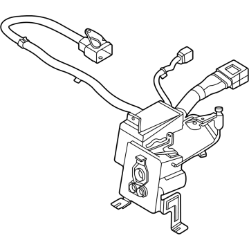 Hyundai 91683-BF020 INLET ASSY-COMBO CHARGER(5P) 91683-BF020 Hyundai INLET ASSY-COMBO CHARGER(5P) Illustration 1 of 1