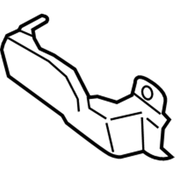 81195-2M500 Hyundai Cover-Hood Latch Illustration 1 of 1