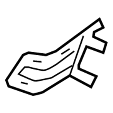 83484-3S000 Hyundai Retainer-Rear Door Latch LH Illustration 1 of 1