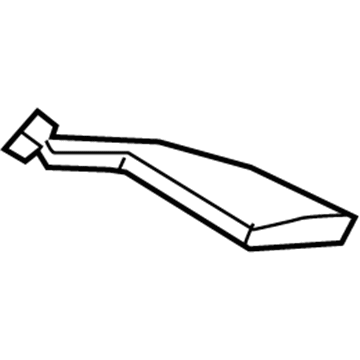 Hyundai 56172-G3000-PGB Ornament,RH 56172-G3000-PGB Hyundai Ornament,RH Illustration 1 of 1