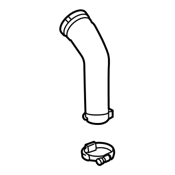 28273-2S310 Hyundai Hose-I/C Outlet Illustration 1 of 1
