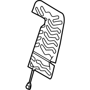 Hyundai 89390-4Z000 Heater Assembly-Rear Seat Back 89390-4Z000 Hyundai Heater Assembly-Rear Seat Back Illustration 1 of 1