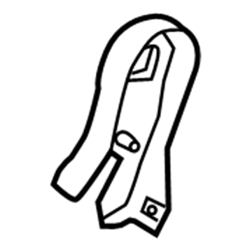 Hyundai 89192-4Z000-NBC Cover-Inside Inner,LH 89192-4Z000-NBC Hyundai Cover-Inside Inner,LH Illustration 1 of 1