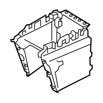 Hyundai 84621-S8000-NNB Console-RR 84621-S8000-NNB Hyundai Console-RR Illustration 1 of 1