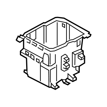 84680-S8000-CA Hyundai Console Storage Box Illustration 1 of 1