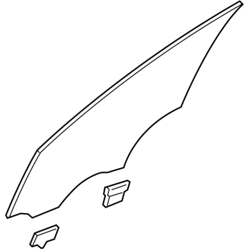 Hyundai 82410-R6030 GLASS ASSY-FRONT DOOR,LH 82410-R6030 Hyundai GLASS ASSY-FRONT DOOR,LH Illustration 1 of 1
