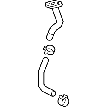 28245-2C401 Hyundai Pipe-Oil Turbocharger Illustration 1 of 1