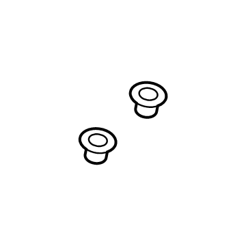 Hyundai 58513-R0000 Grommet 58513-R0000 Hyundai Grommet Illustration 1 of 1
