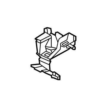 Hyundai 865B2-GI000 BRACKET-FR BUMPER SUPT UPR CTR 865B2-GI000 Hyundai BRACKET-FR BUMPER SUPT UPR CTR Illustration 1 of 1
