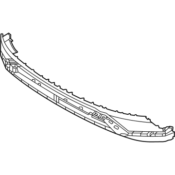 86512-GI000 Hyundai Front Bumper Cover Lower Illustration 1 of 1