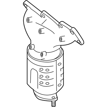 2009 Hyundai Sonata Catalytic Converter - 28510-3CAS0