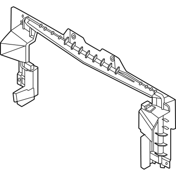 Hyundai 29134-BE000 Air Guard Right Hand 29134-BE000 Hyundai Air Guard Right Hand Illustration 1 of 1