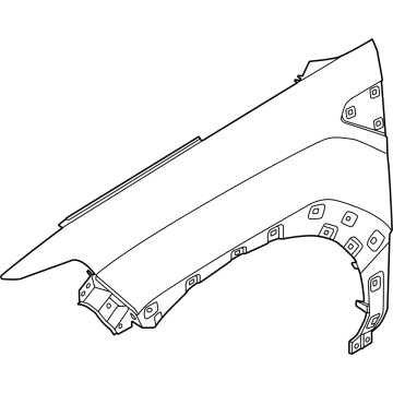 2025 Hyundai Santa Fe Hybrid Fender - 66310-R6000