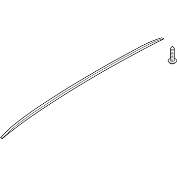 87270-S8000-XAA Hyundai Rack Assembly-Roof,LH Illustration 1 of 1