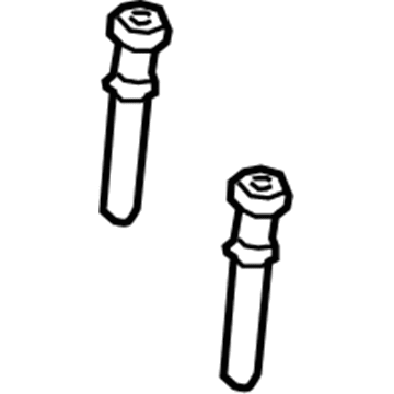 Hyundai 88385-B1100-SG2 Headrest Guide Assembly Without Lever 88385-B1100-SG2 Hyundai Headrest Guide Assembly Without Lever Illustration 1 of 1