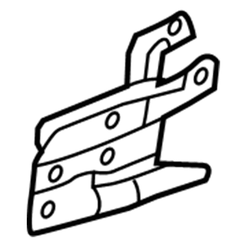 82484-2W000 Hyundai Retainer-Front Door Latch LH Illustration 1 of 1