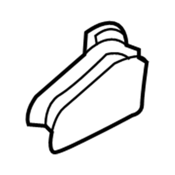 Hyundai 82486-2W000 Adapter-Door Latch,LH 82486-2W000 Hyundai Adapter-Door Latch,LH Illustration 1 of 1