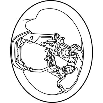 Hyundai Santa Cruz Steering Wheel - 56111-N9100-NNB