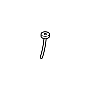 88770-PI100-NNB Hyundai Guide Assembly Headrest W/Lever Illustration 1 of 1