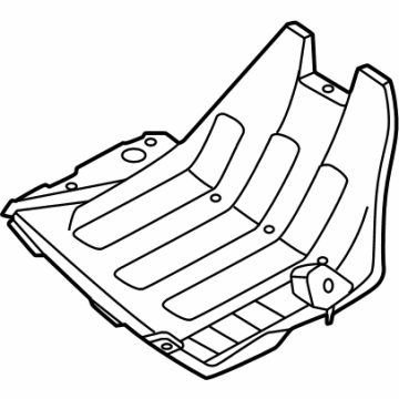 Hyundai 86676-L1500 COVER-RR BUMPER SIDE UNDER,LH 86676-L1500 Hyundai COVER-RR BUMPER SIDE UNDER,LH Illustration 1 of 1