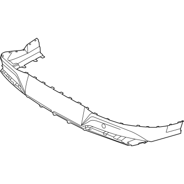 Hyundai 86612-L1530 Rear Bumper Lower Cover 86612-L1530 Hyundai Rear Bumper Lower Cover Illustration 1 of 1