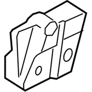 Hyundai 82394-G3000 Pad-Front Door Side Impact,RH 82394-G3000 Hyundai Pad-Front Door Side Impact,RH Illustration 1 of 1