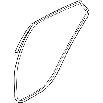 2019 Hyundai Accent Door Seal - 83140-J0000
