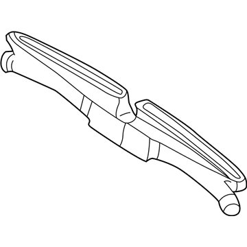 Hyundai 97350-26000 Defroster Nozzle Assembly 97350-26000 Hyundai Defroster Nozzle Assembly Illustration 1 of 1