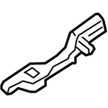82655-A5000 Hyundai Front Door Outside Handle Base Assembly Left Hand Illustration 1 of 1