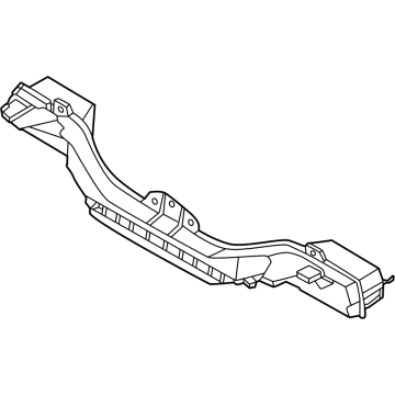 Hyundai 86631-R6000 Beam Rear Bumper 86631-R6000 Hyundai Beam Rear Bumper Illustration 1 of 1