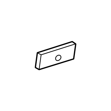 Hyundai 866V1-R6000 PAD-RR BUMPER NO.1 866V1-R6000 Hyundai PAD-RR BUMPER NO.1 Illustration 1 of 1