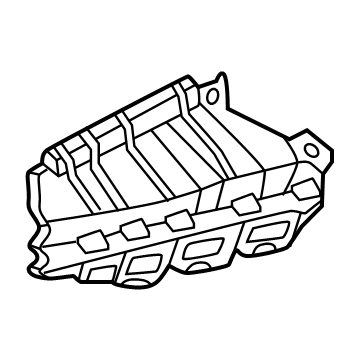 Hyundai 86614-R6000 BRACKET ASSY-RR BUMPER SIDE,RH 86614-R6000 Hyundai BRACKET ASSY-RR BUMPER SIDE,RH Illustration 1 of 1
