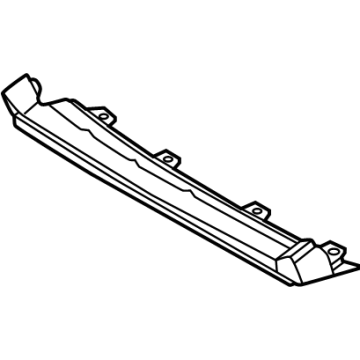 Hyundai 86618-R6000-CA PIECE-RR BUMPER LWR 86618-R6000-CA Hyundai PIECE-RR BUMPER LWR Illustration 1 of 1