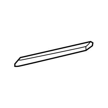 Hyundai 866V5-R6000 PAD-RR BUMPER NO.5 866V5-R6000 Hyundai PAD-RR BUMPER NO.5 Illustration 1 of 1