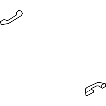 Hyundai 85340-2H200-8M Roof Assist Rear Handle Assembly Right 85340-2H200-8M Hyundai Roof Assist Rear Handle Assembly Right Illustration 1 of 1