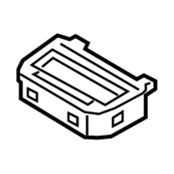 93317-D2000 Hyundai Switch & Remocon Assembly-Rear Console Illustration 1 of 1