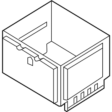 37112-J3600 Hyundai Battery Insulation Pad Illustration 1 of 1